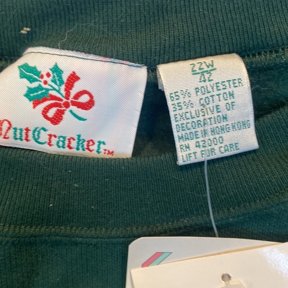 NWT Nutcracker Sweatshirt with Embroidered Appliqué - Picture 3 of 4